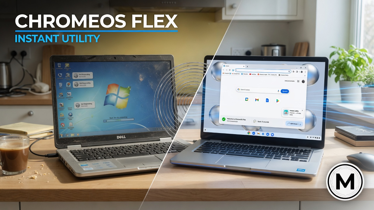 ChromeOS Flex on rescued computer hardware